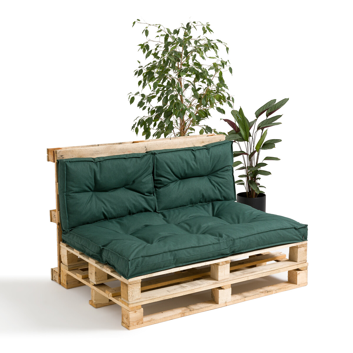 LA REDOUTE INTERIEURS<br>Colchão de exterior para sofá de paletes, Samara