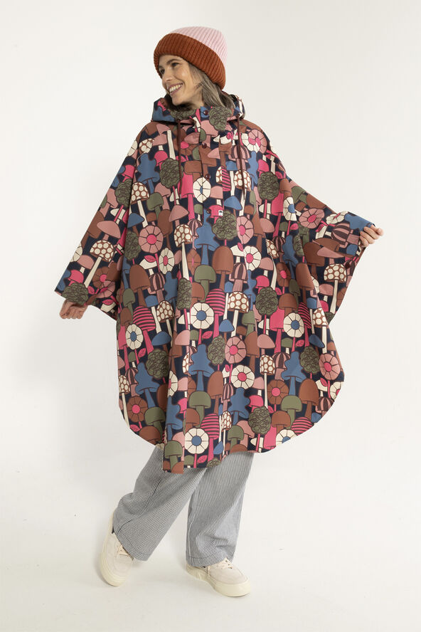 Danefæ Danebodil Rainponcho Dk Navy MYKOLOGI Navy
