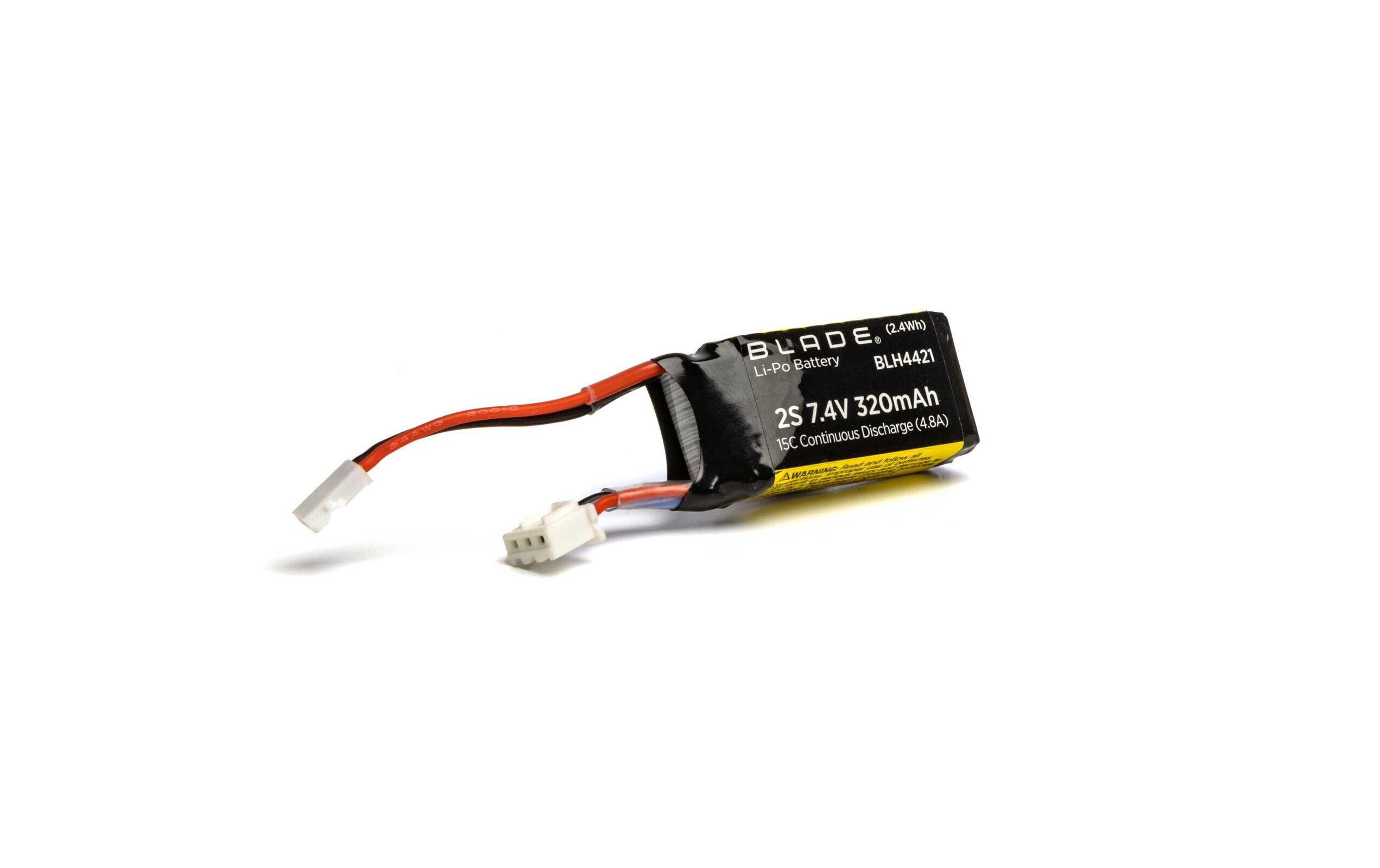RC-Akku LiPo 320 mAh 7.4 V 15C2S LiPo Akku, passend zu Blade 150 FX