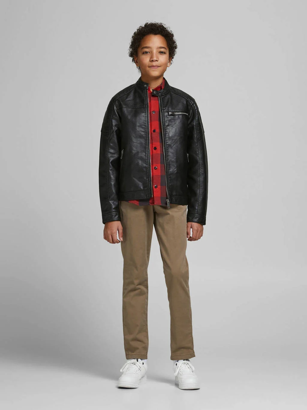 JACK & JONES jas JJEROCKY zwart