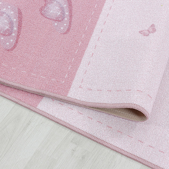 Kindervloerkleed - Pleun Little Princess Roze | Zacht