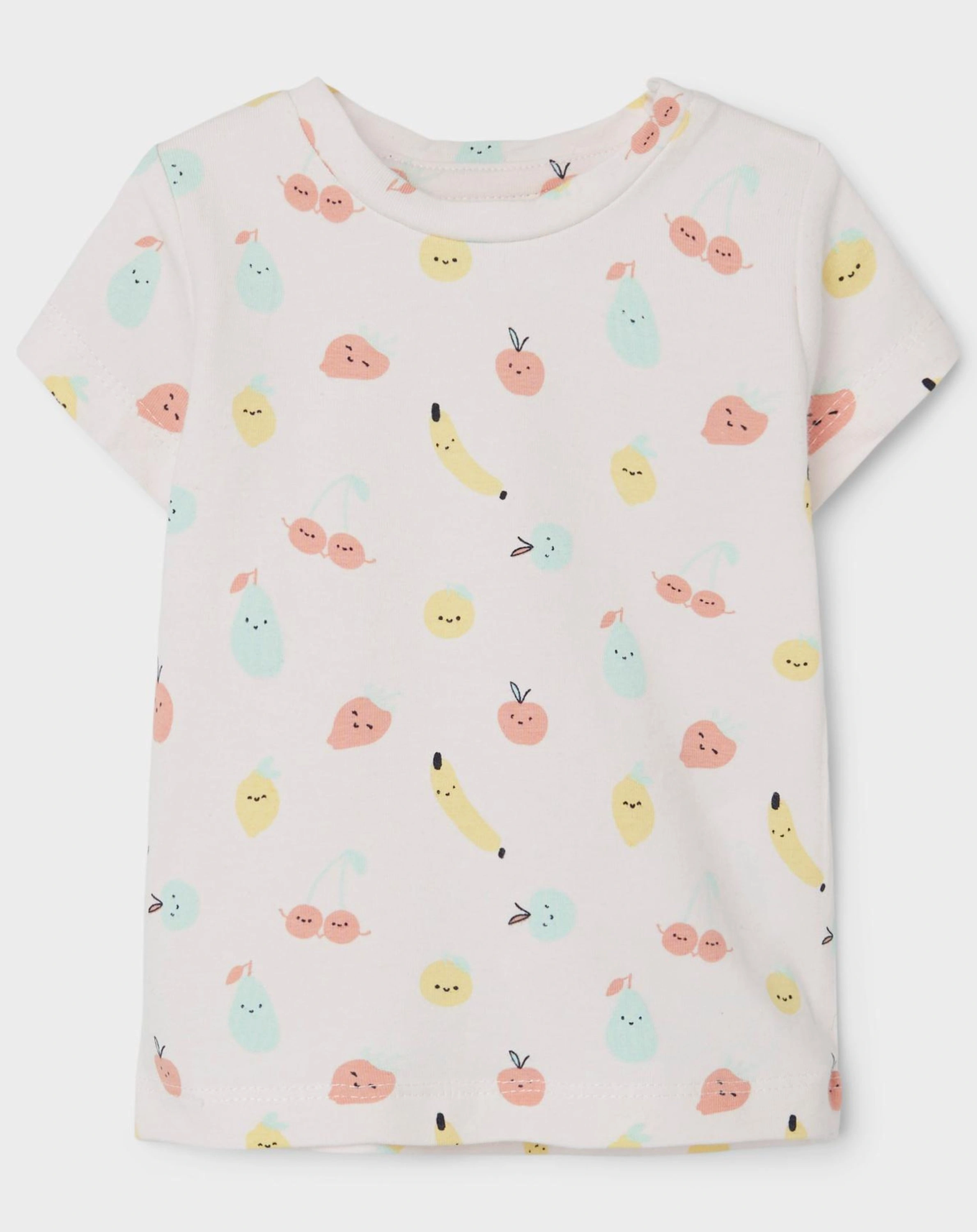 T-Shirt NBFDAIVA 3er-Pack in calcite