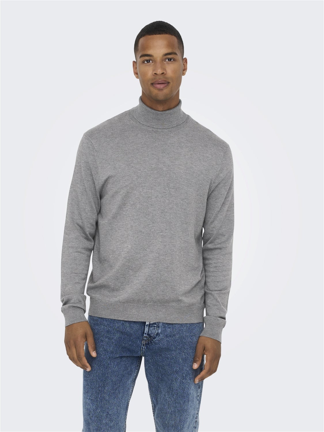 ONSWYLER Pullover Medium Grey Melange