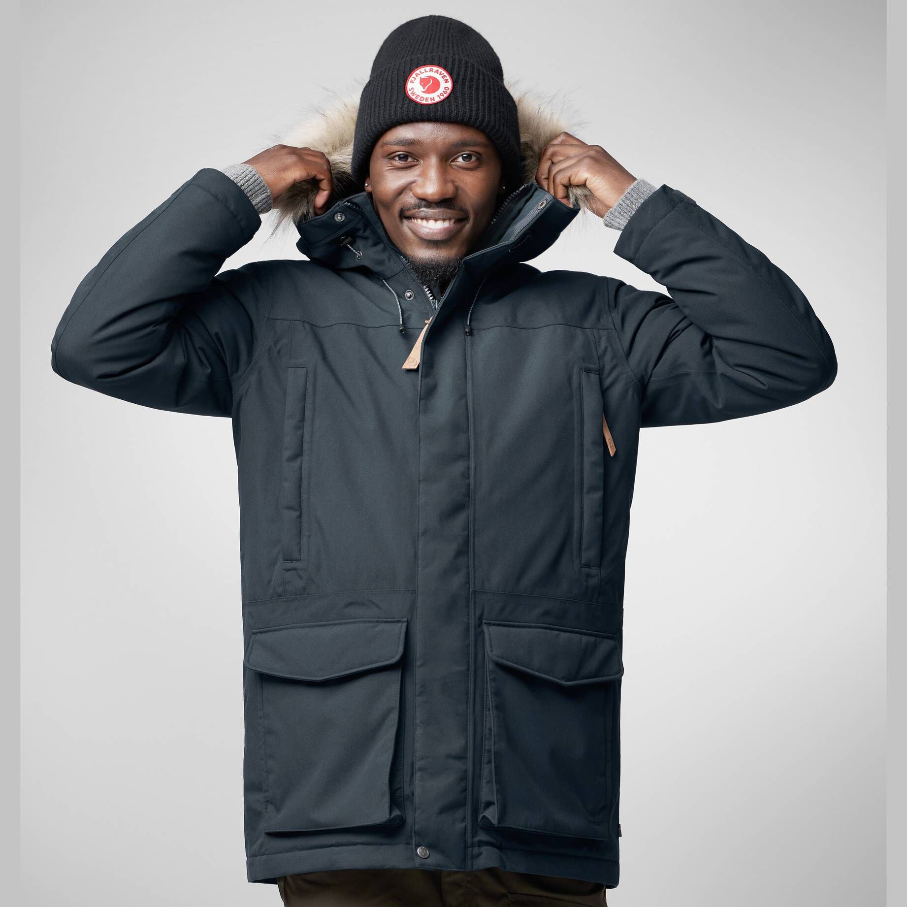 FJÄLLRÄVEN| Herren Parka NUUK LITE