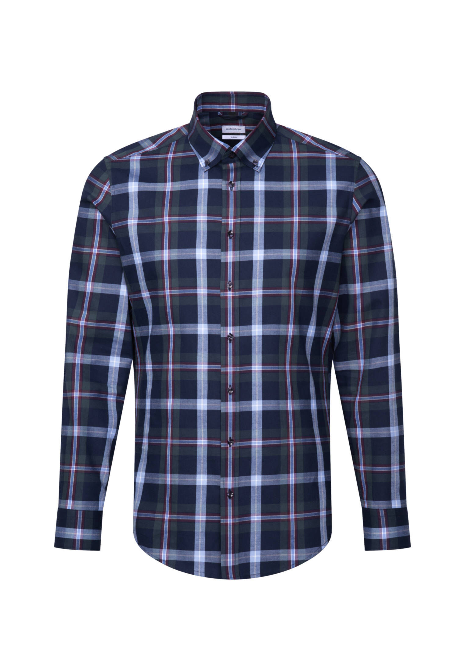 Seidensticker| Herren Flanellhemd X-Slim