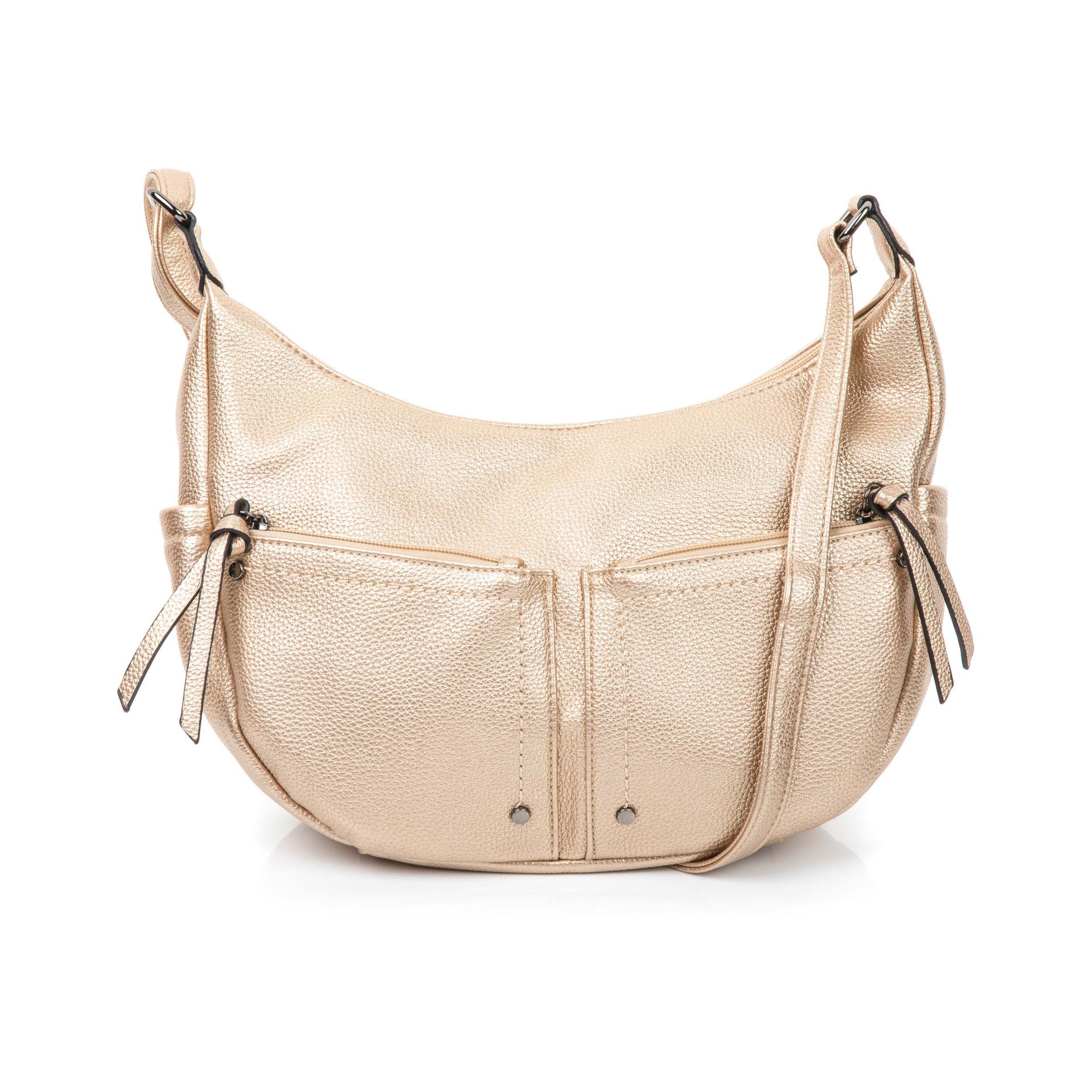 Sac bandoulière or
