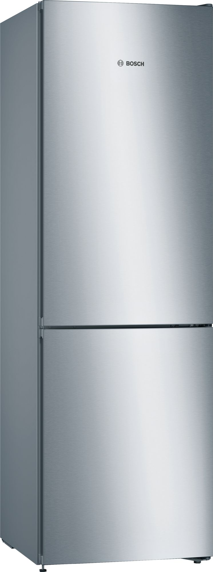 Refrigerador Combinado Independente Série 4, 186 x 60 cm, Aço Inoxidável Resistente a Impressões Digitais KGN36VIEA