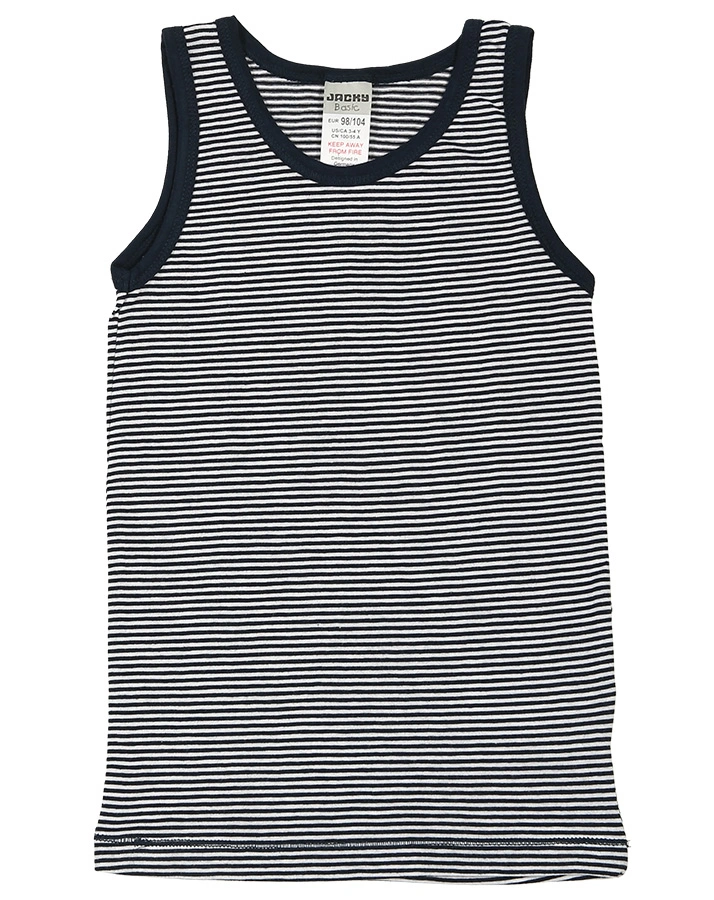Unterhemd JACKY BASIC 2er-Pack gestreift in marine