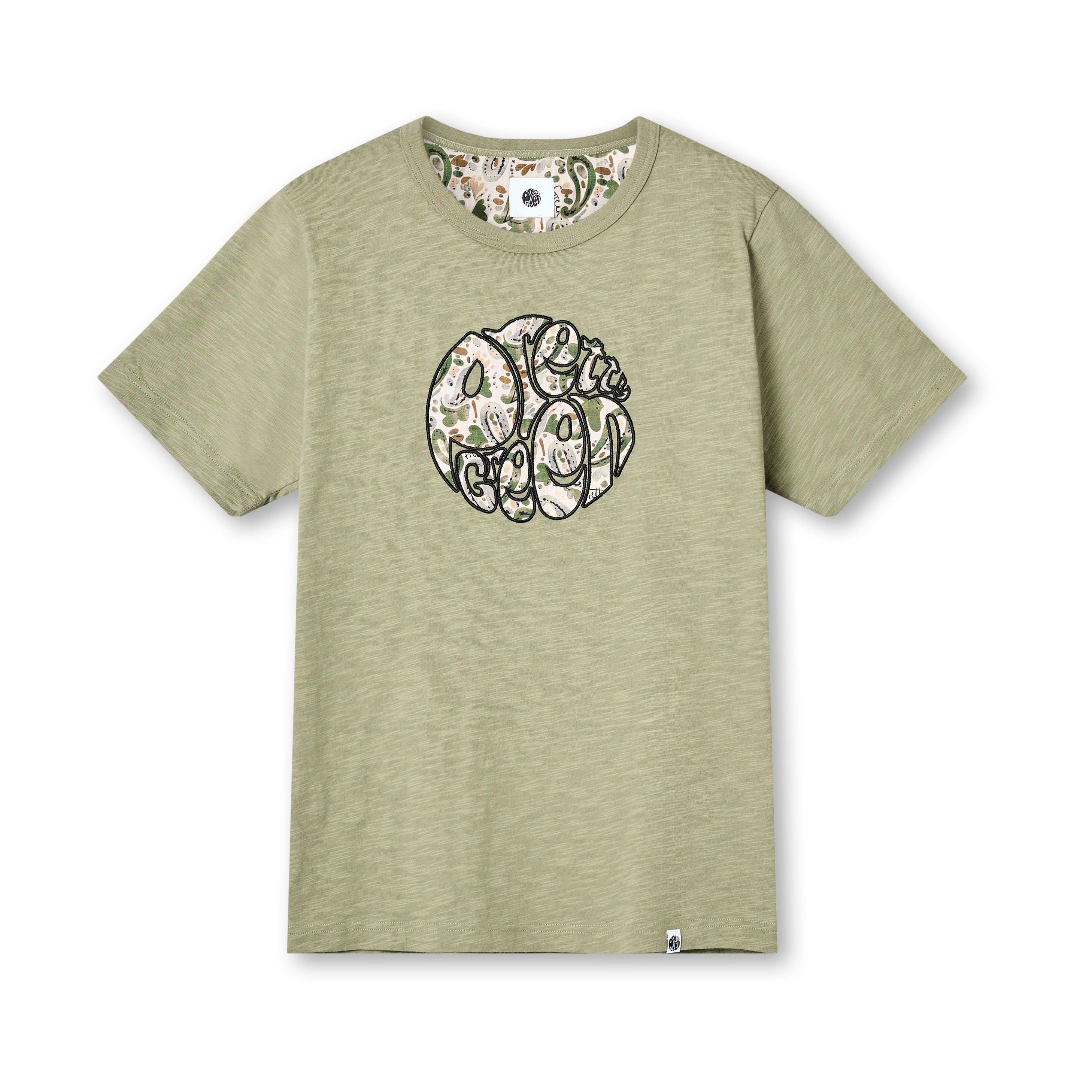 Pretty Green Aquarelle Print T Shirt