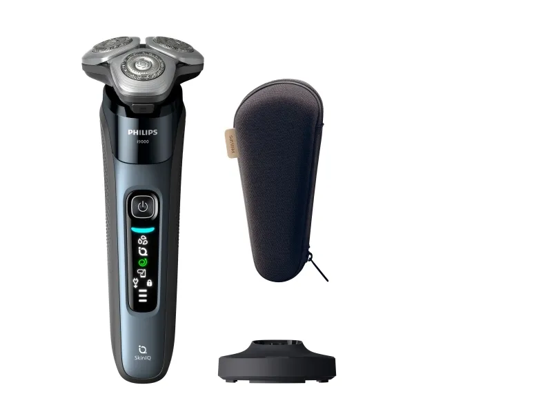 Philips i9000 X9001 - Shaver - trådløs - pigeon blue