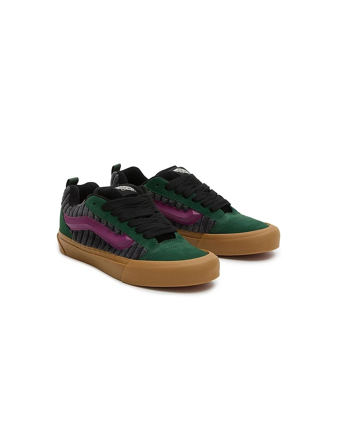 vans Sneakers Femme Ua Knu Skool Kaki/Violet