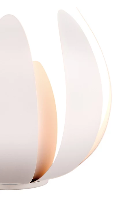 Applique murale Pleiones E14 IP20 blanc