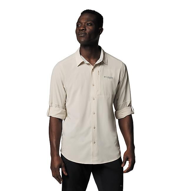 COLUMBIA - CHEMISE CIRQIE RIVER VENTED WOVEN LS