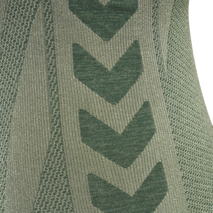 Hummel Clea Seamless top Grøn
