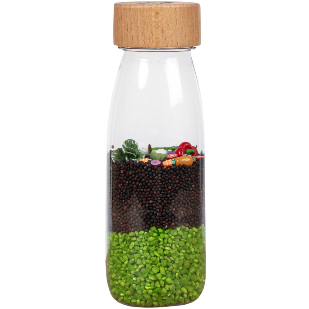 Petit boum sensorische fles learn - veggies
