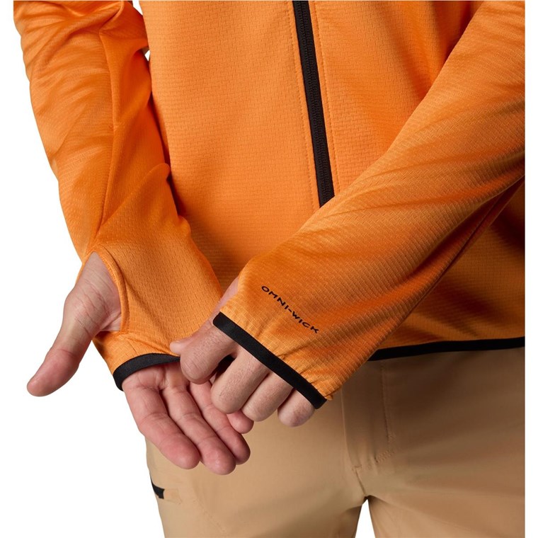 Columbia M Triple Canyon Grid Fleece FZ II Koi/Black