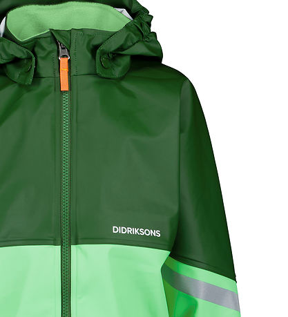Didriksons Regnt?j m. Seler - PU - Waterman - Dusty Lime