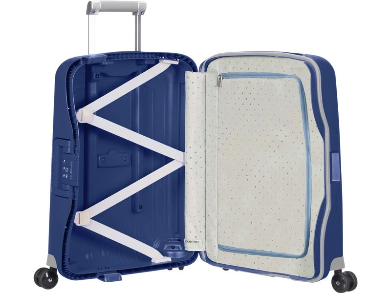 Samsonite Reisekoffer S'Cure 34 l, Blau Reisegepäck