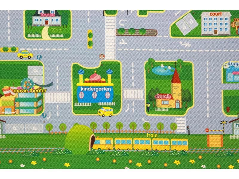 Dwinguler Spielmatte Animal Orchestra, 190 x 130 cm Dwinguler Spielmatte