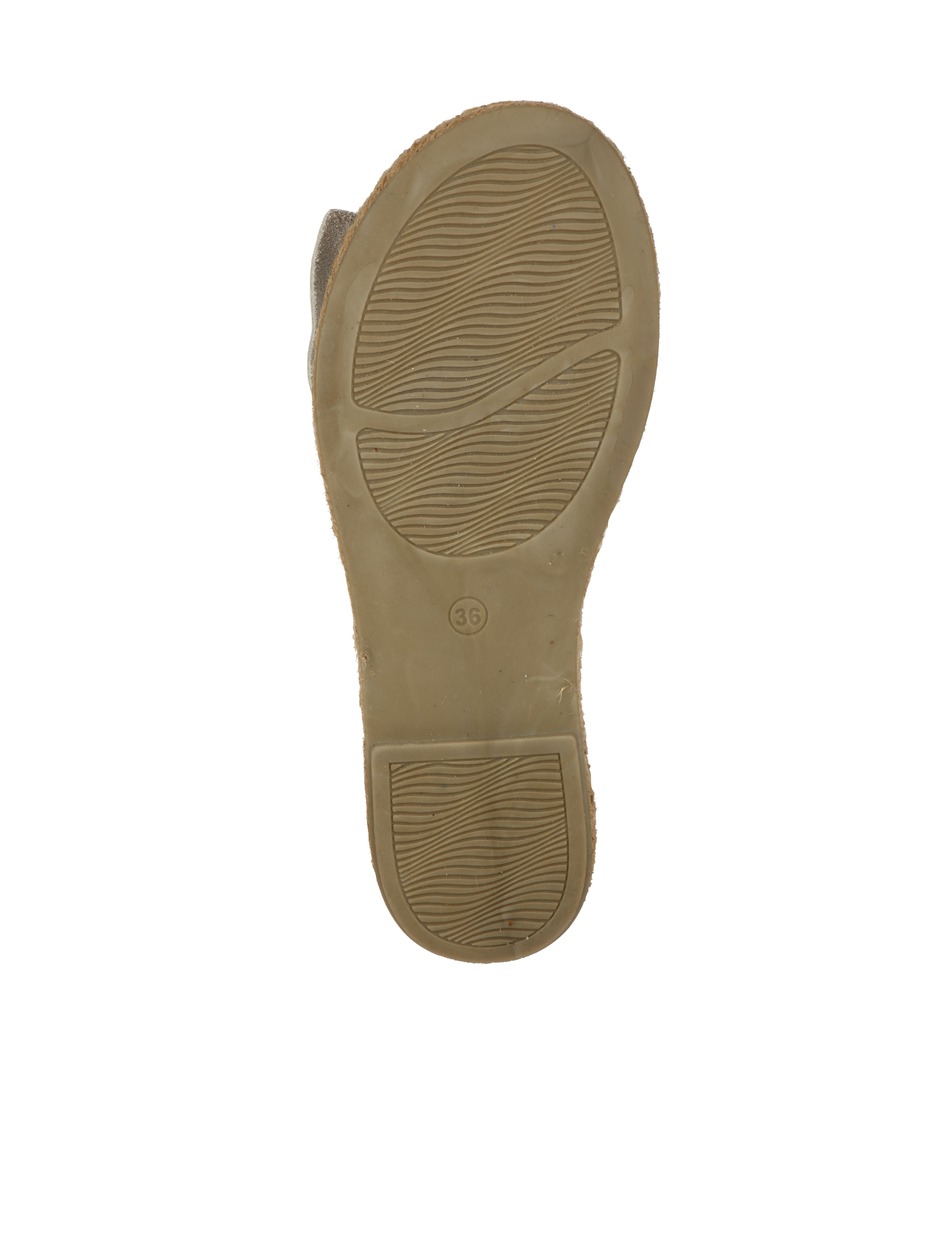 Glattleder Pantoffel