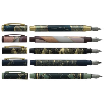 Ink Vibes Plumink - Stylo plume bleu - différents modèles disponibles