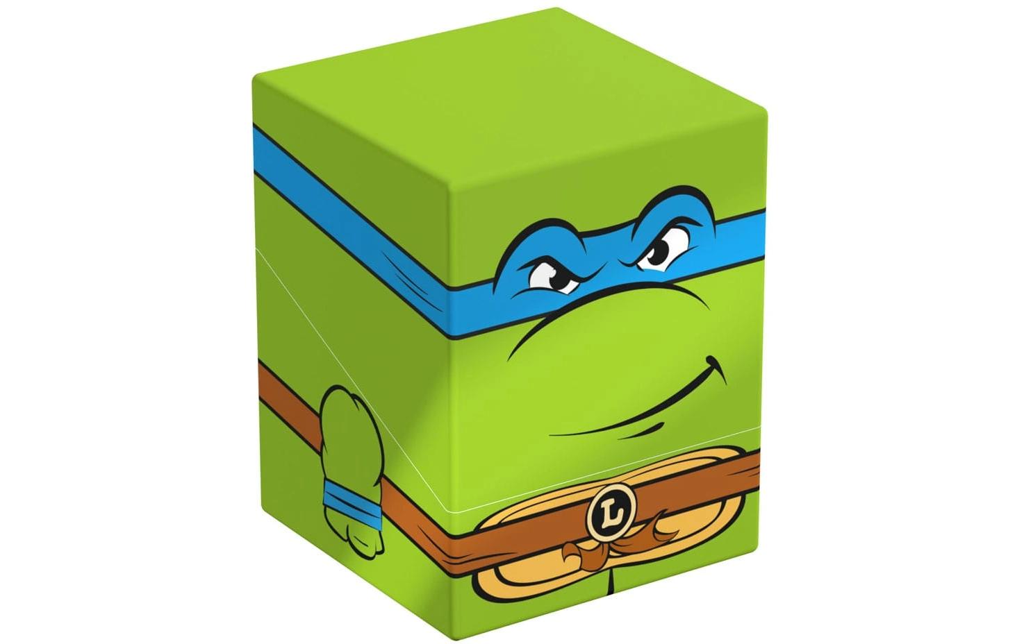 Kartenbox Squaroe TMNT 006 LeonardoZur Aufbewahrung von Sammelkarten in Standardgrösse