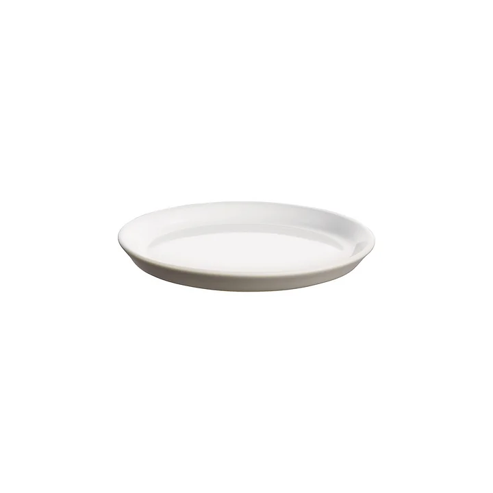 Alessi - Tonale Kleine Untertasse aus Steingut, hellgrau, ø 12 cm