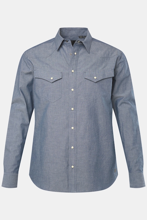 Hemd, Langarm, Cowboy, Kentkragen, Modern Fit, bis 8 XL