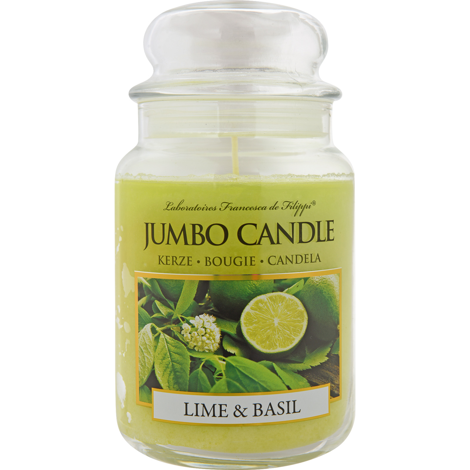 Jumbo Candle Duftkerze Lime & Basil