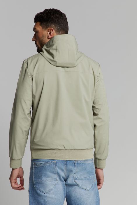 NO-EXCESS groene heren jas