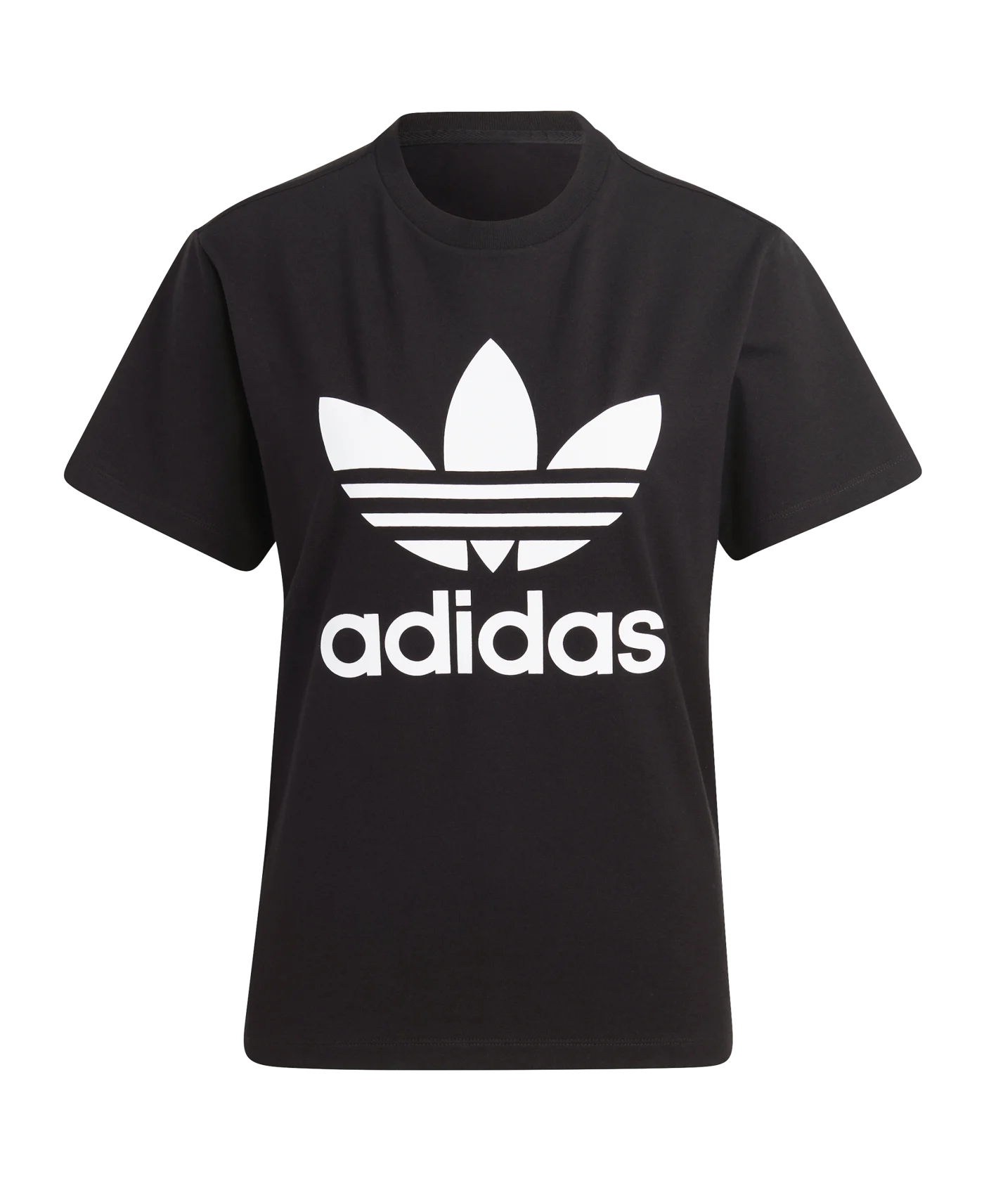 adidas Originals Trefoil T-Shirt Damen Schwarz