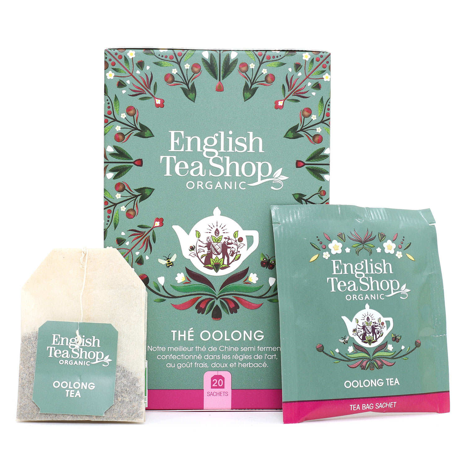 Thé Oolong bio en sachets