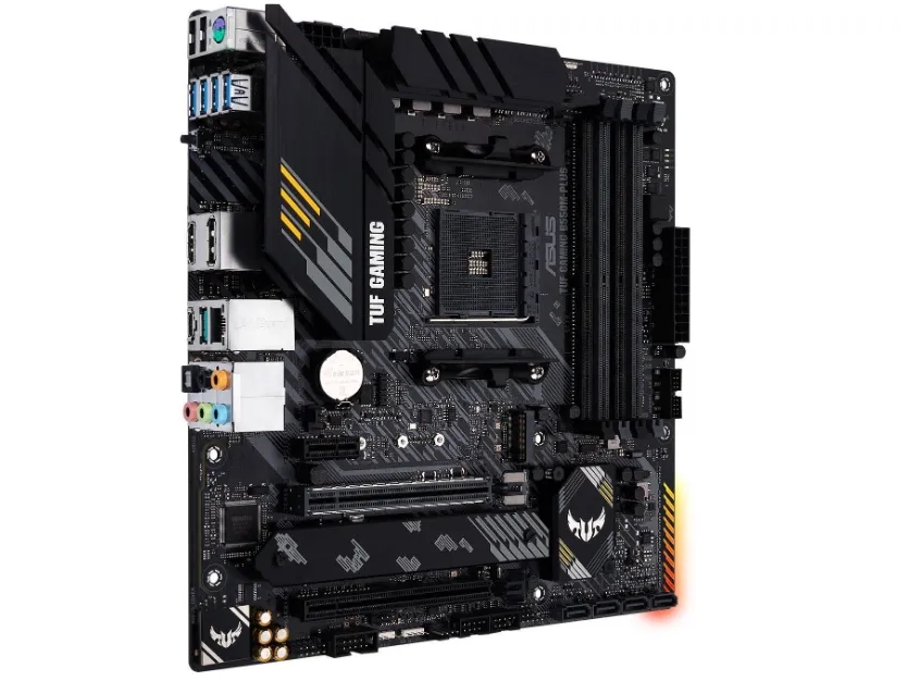 [OUTLET] - ASUS TUF GAMING B550M-PLUS - Bundkort - micro ATX - Socket AM4 - AMD B550 Chipset - USB-C Gen2, USB 3.2 Gen 1, USB 3.2 Gen 2 - 2.5 Gigabit LAN - onboard grafik (CPU påkrævet) - HD Audio (8-kanaler)