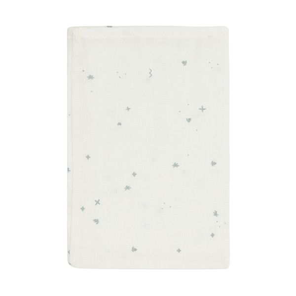 Jollein Twinkling Washandje - 3 Pack - 15 x 20 cm - Hydrofiel - Sea Green