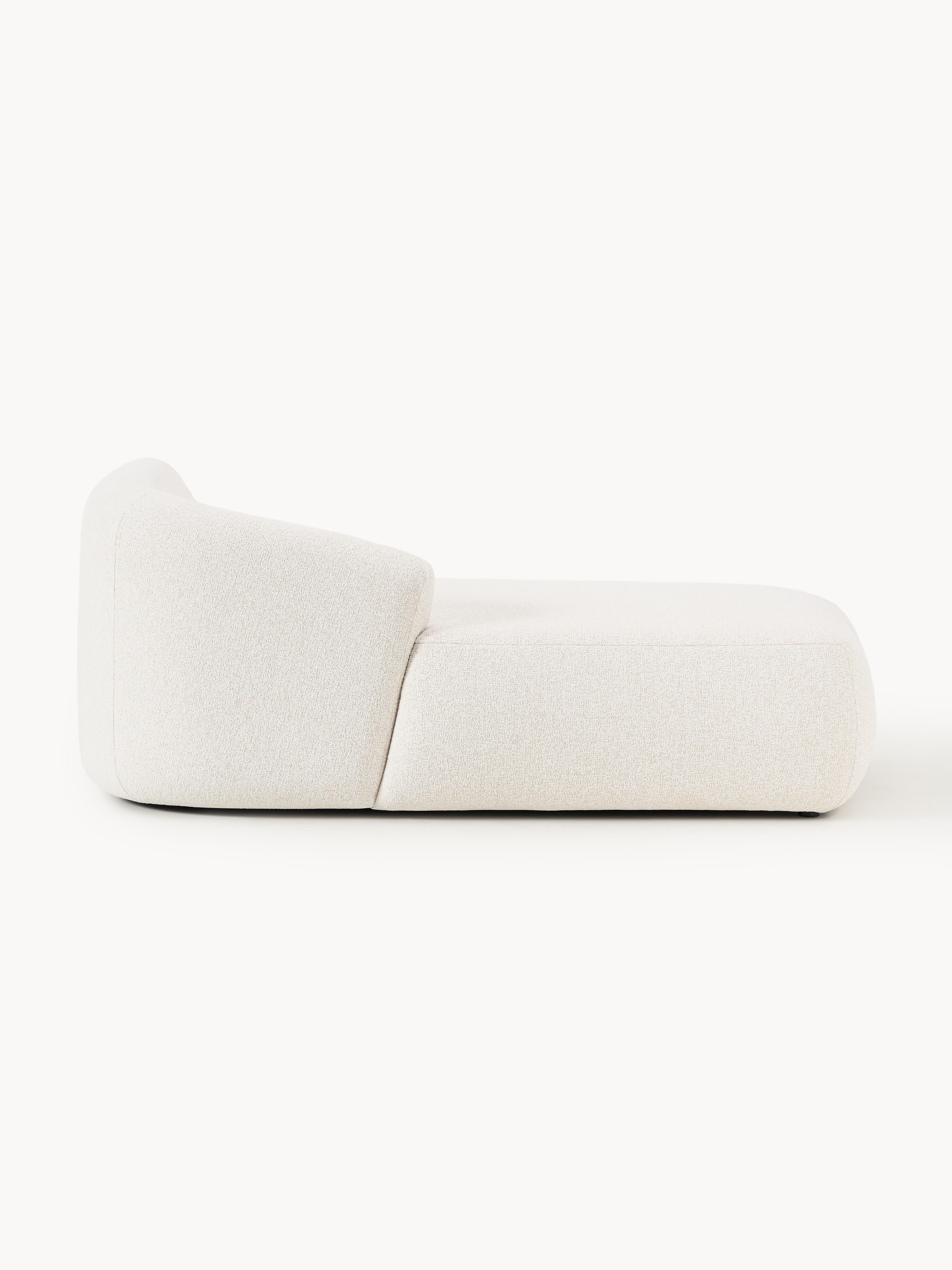 Bouclé ottomane hoekmodule Sofia
