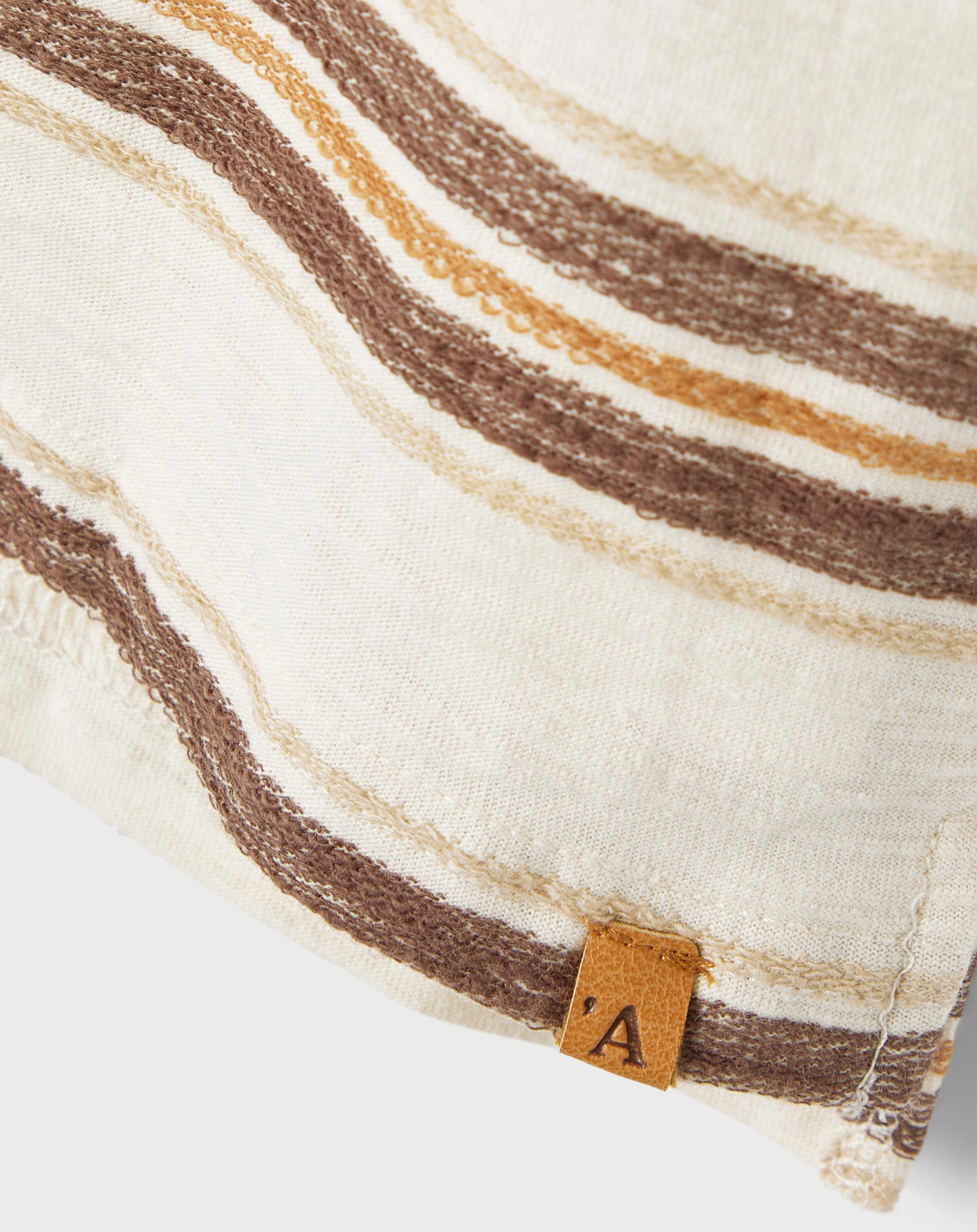 Jersey-T-Shirt NMMDODO STRIPED in turtledove