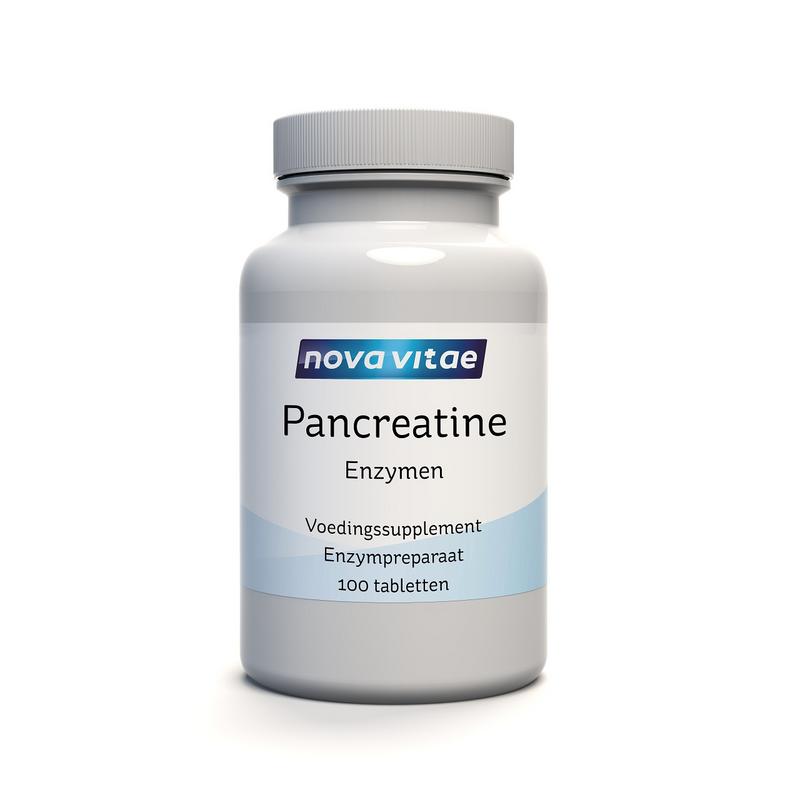 Nova Vitae Pancreatine enzymen (100 tabletten)