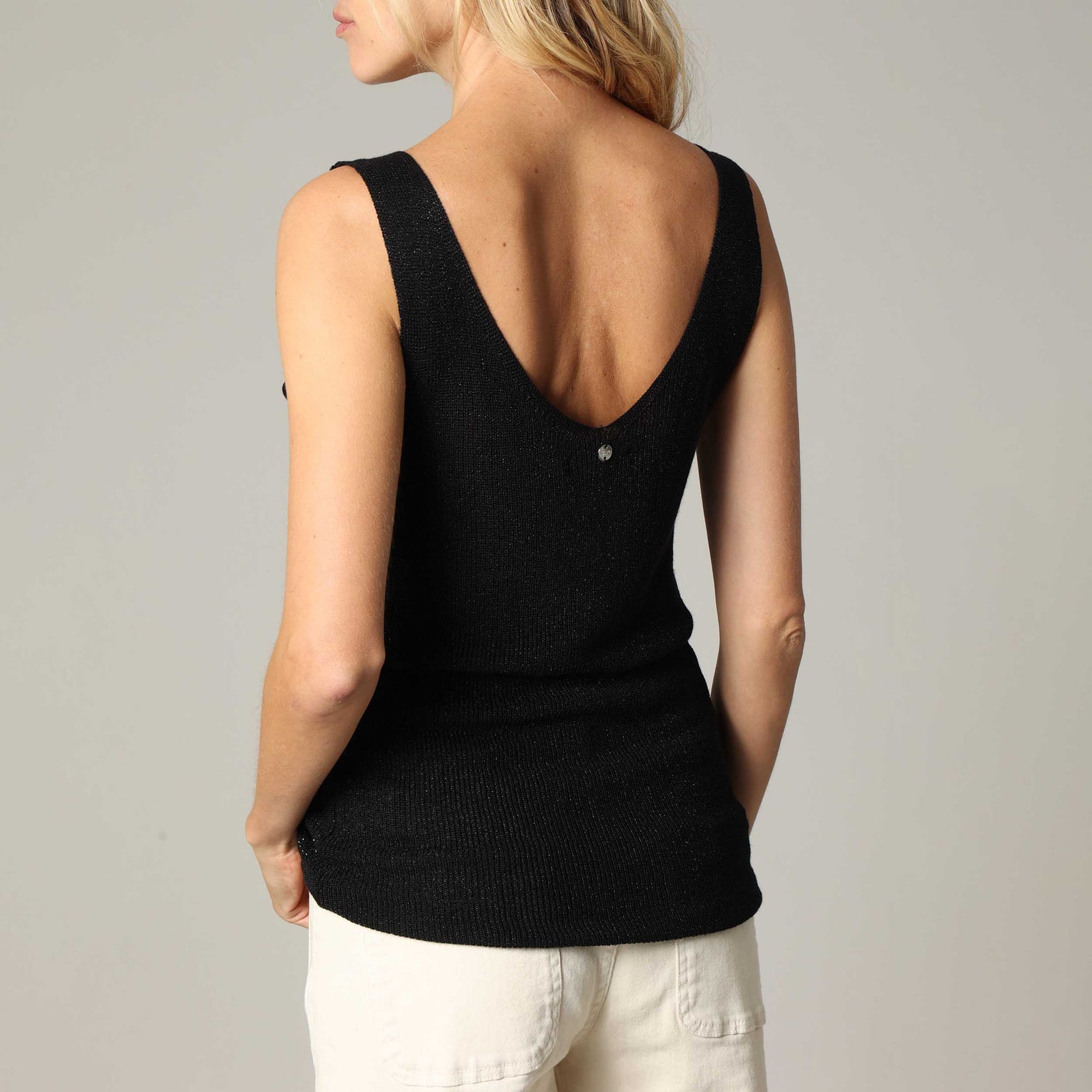 Top Femme noir