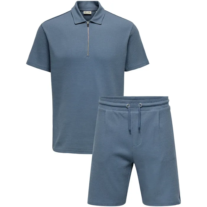 Only & Sons Cal Regular Structured Set Heren