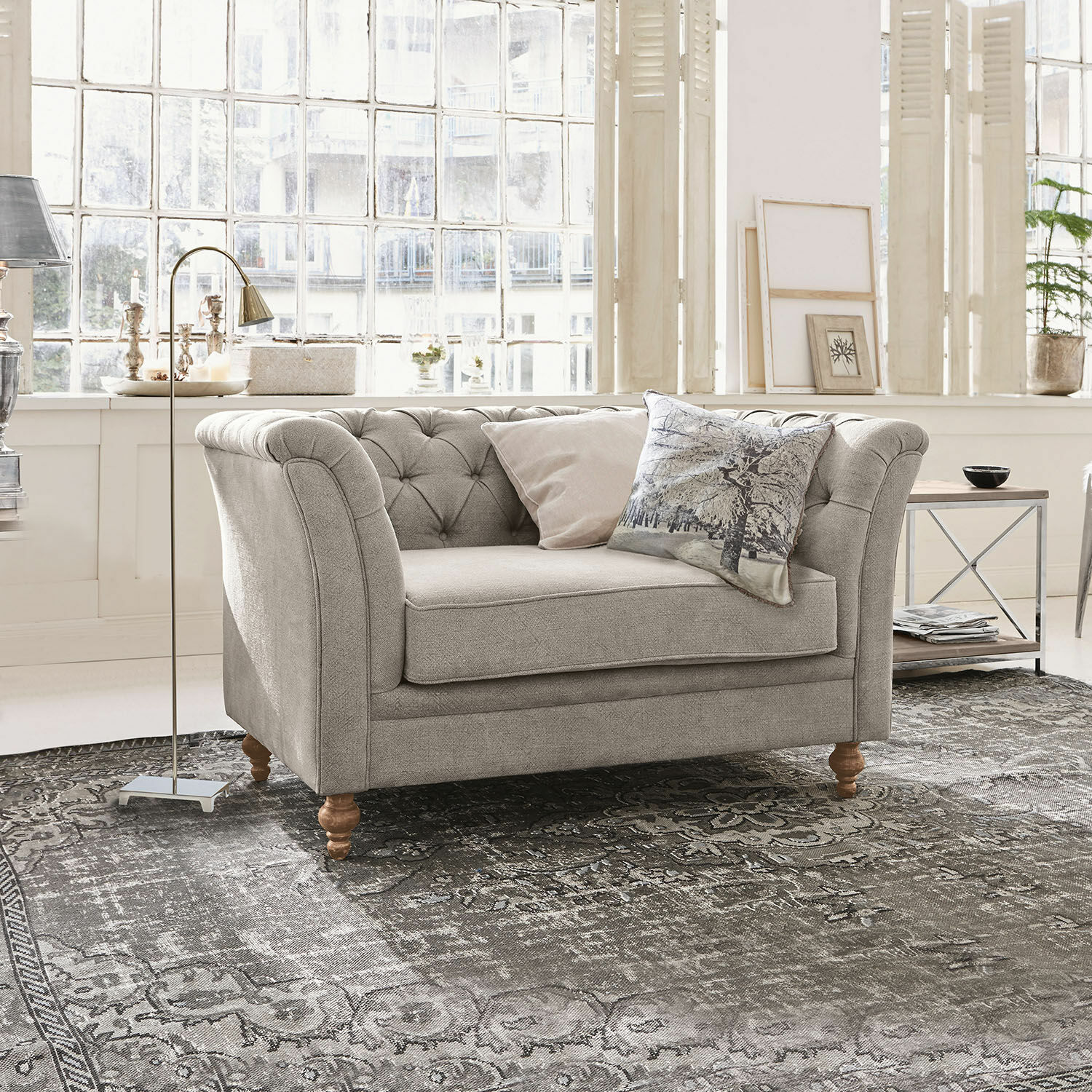Sofa Clères grau