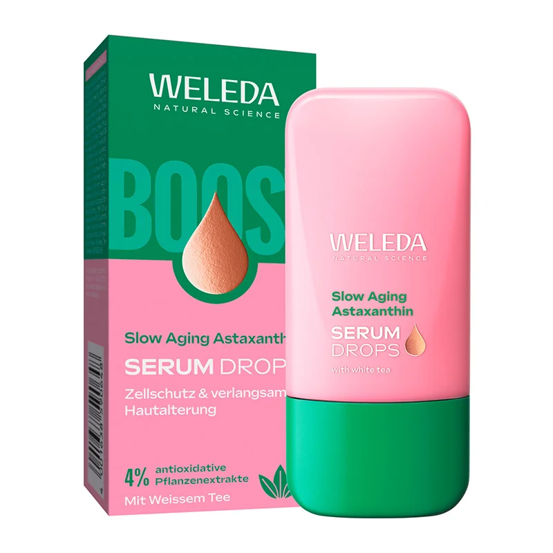 Slow Aging Astaxanthin Serum Drops, 30ml