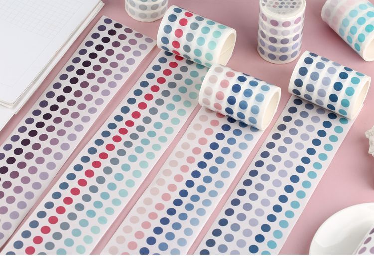 Jun's Journal - Polka Dot Masking Tape