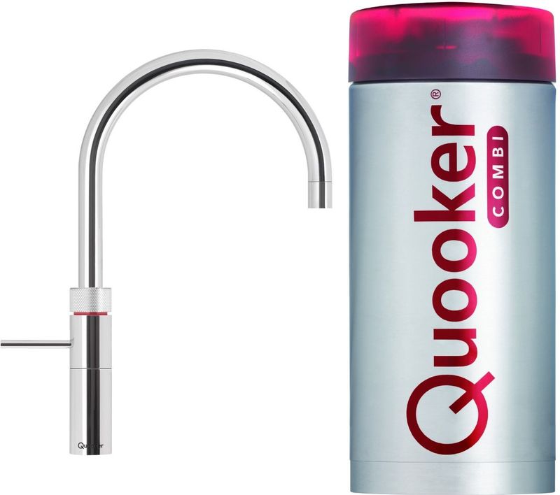 Quooker Fusion Round Chroom met Combi + Boiler