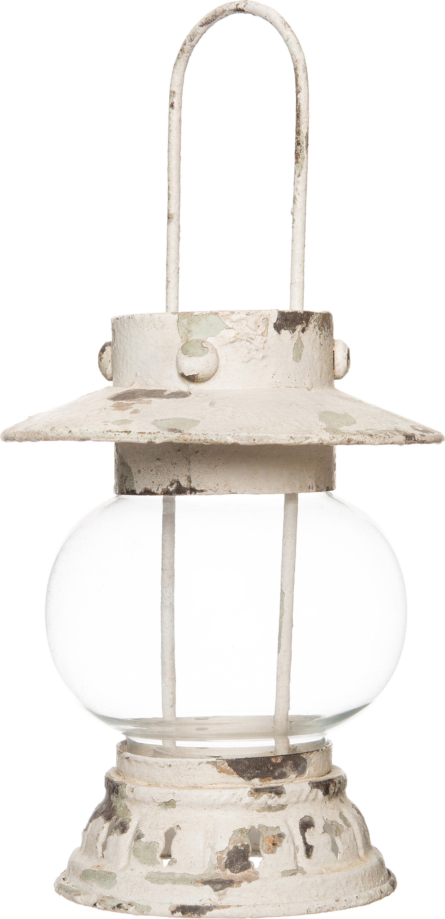 Intratuin lantaarn wit D 16 H 31 cm