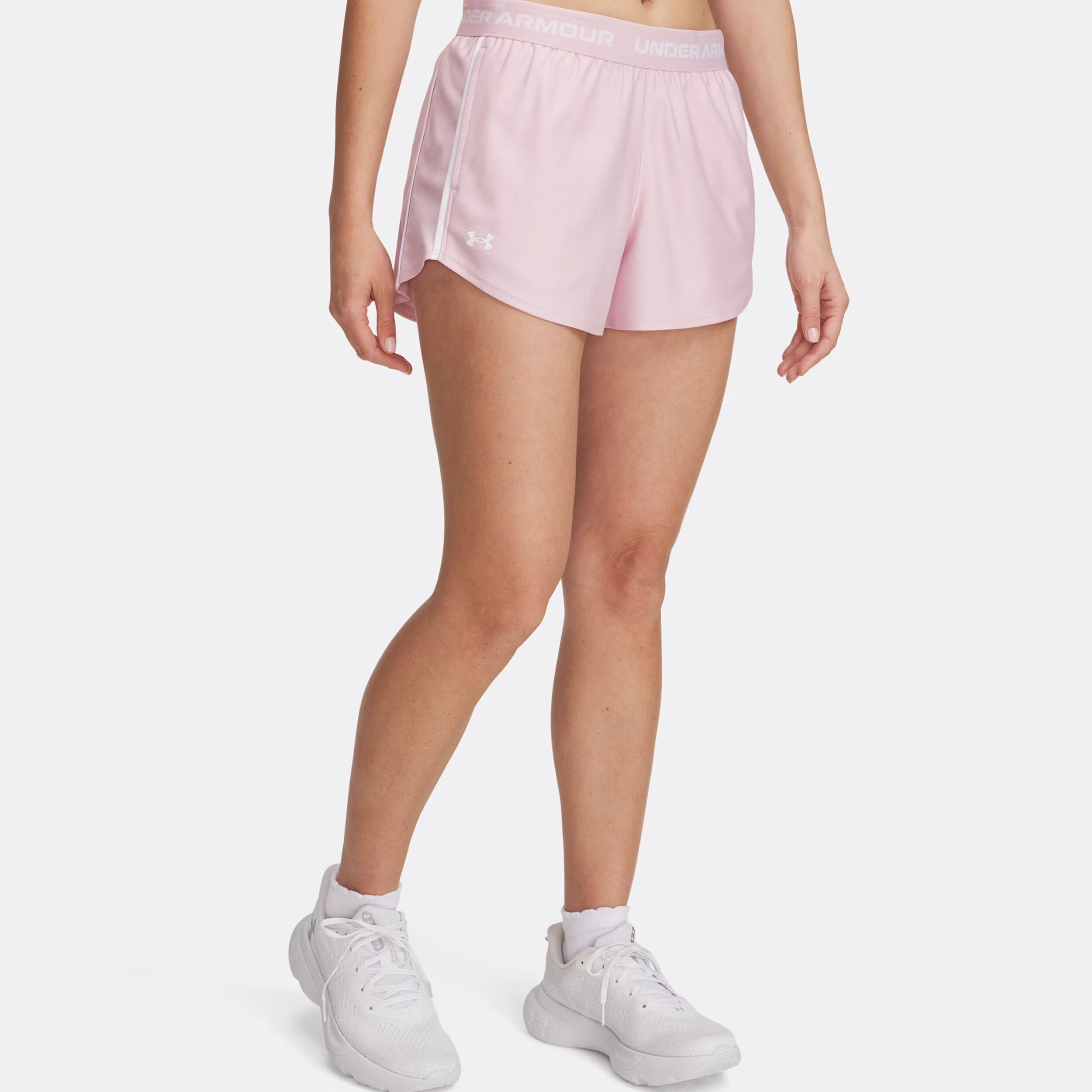 Under Armour Tech Play Up Short Avec Poche-balles Femmes - Pink