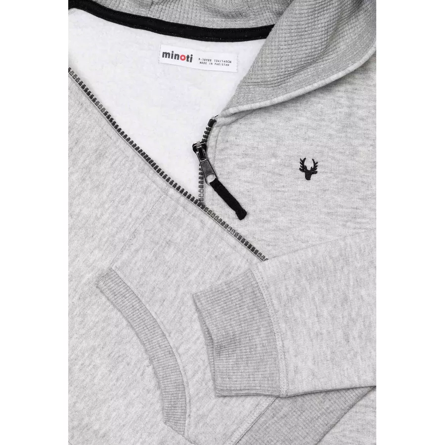 MINOTI Sweatjacke Grau