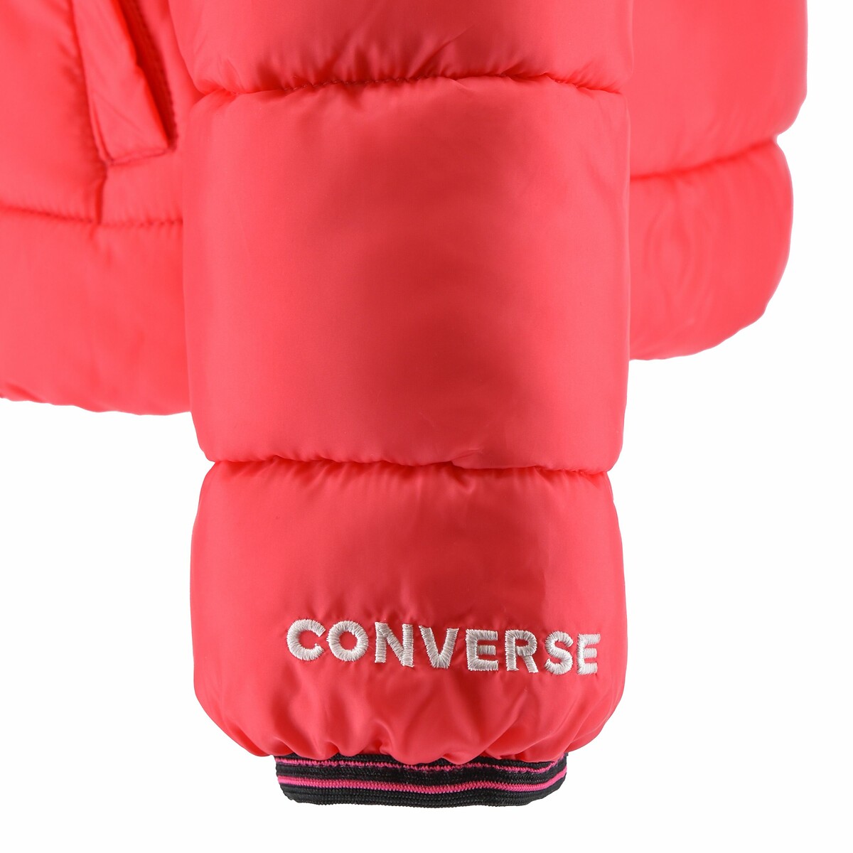 CONVERSE<br>Jaqueta de plumas com capuz