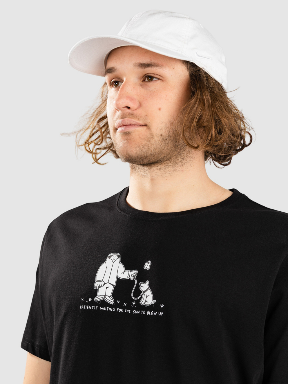 A.LAB Patiently Waiting T-Shirt black