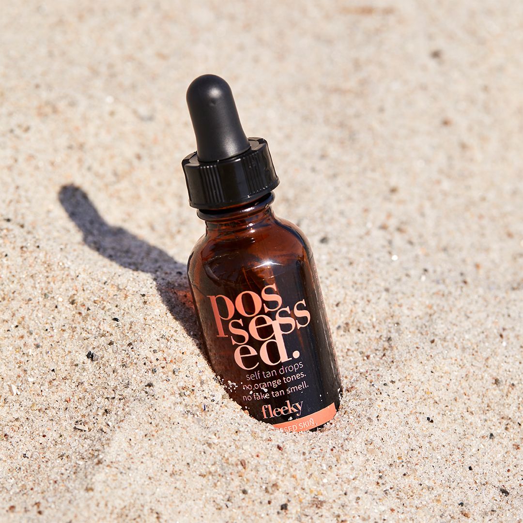 fleeky Tan Drops - Selbstbräuner Booster Tropfen für Gesicht & Körper