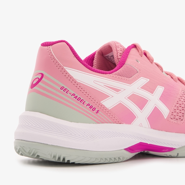 Asics Gel-Padel Pro 5 dames padelschoenen roze